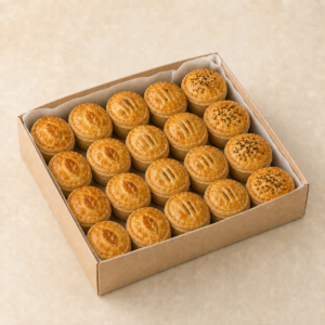 Gourmet mini pies for Sydney catering
