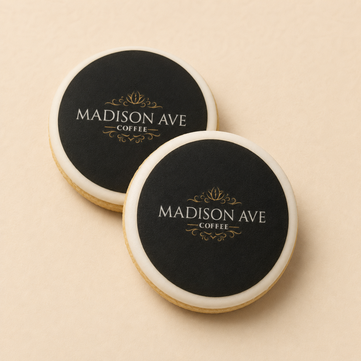 Corporate logo cookies for Sydney catering