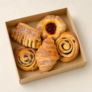 Assorted danish pastries for Sydney catering