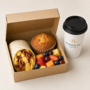 Deluxe breakfast package for Sydney catering