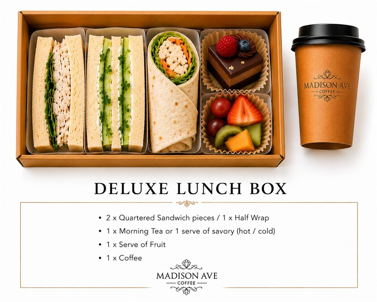 Deluxe lunch box menu