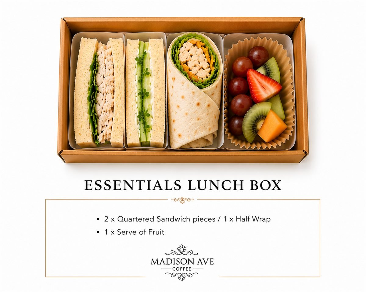 Essentials lunch box menu