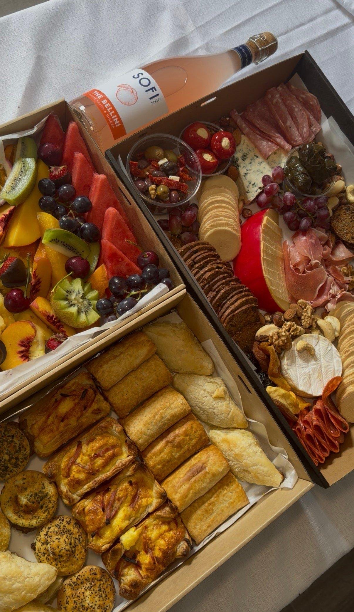 Madison Ave catering spread